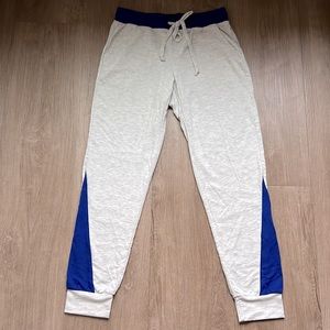 NWOT Project Social T Women’s Gray and Blue Joggers Size Small